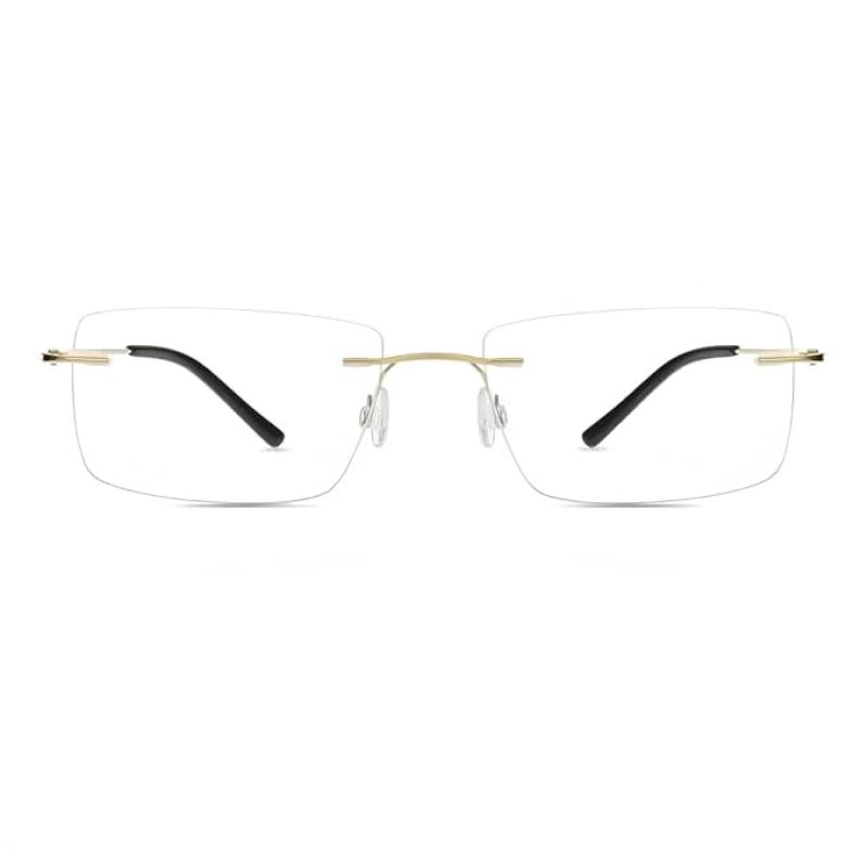 Blue Light Filtering Progressive Reading Glasses – Rimless & Lightweight Design for Men & Women | Powers +1.00 through +3.00