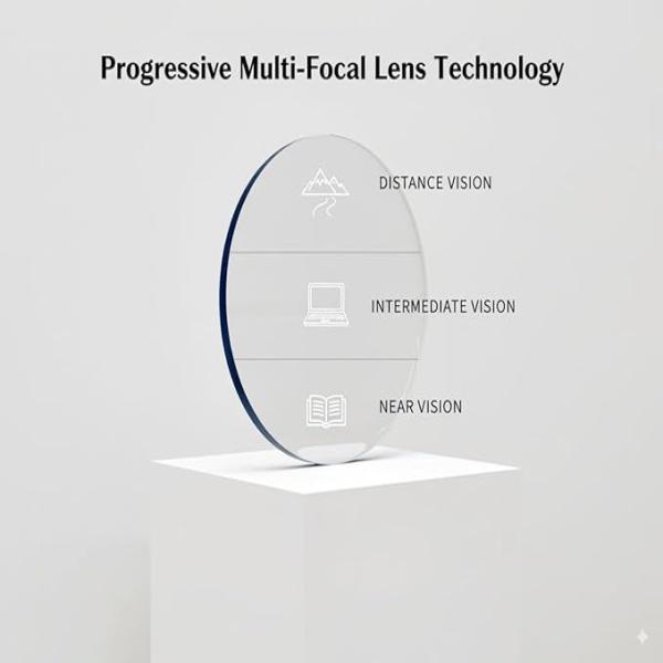 Additional Image - Blue Light Filtering Progressive Reading Glasses – Rimless & Lightweight Design for Men & Women | Powers +1.00 through +3.00
