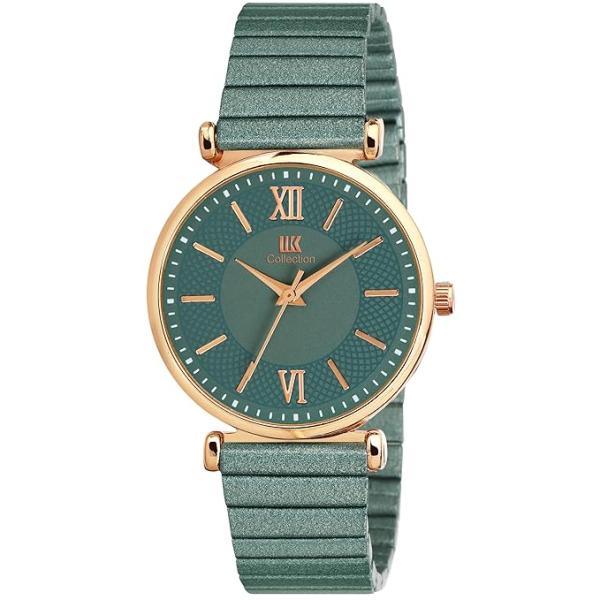 Additional Image - High-Value Feature First: Highlights the aesthetic core feature next: "Round Dial Analog Quartz Watch for Ladies".