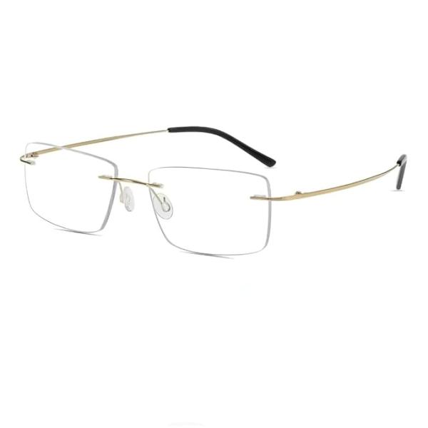 Additional Image - Blue Light Filtering Progressive Reading Glasses – Rimless & Lightweight Design for Men & Women | Powers +1.00 through +3.00
